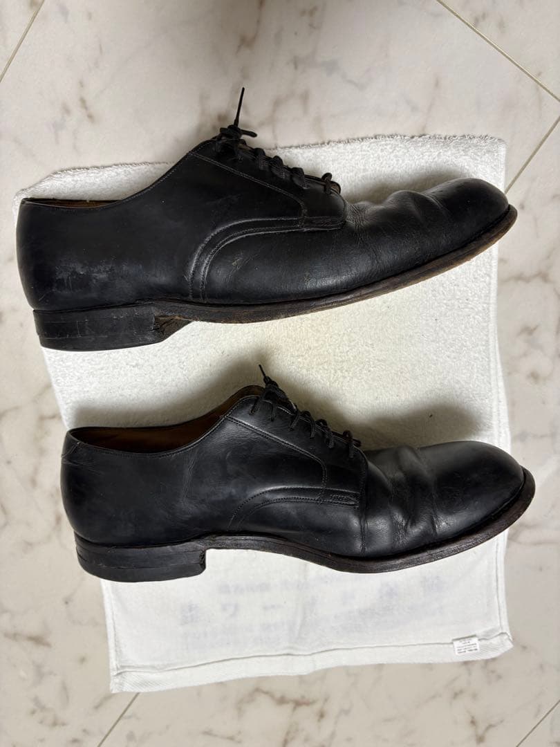 か*い様 1967年製 US NAVY サービスシューズ 8.5R 6アイレット