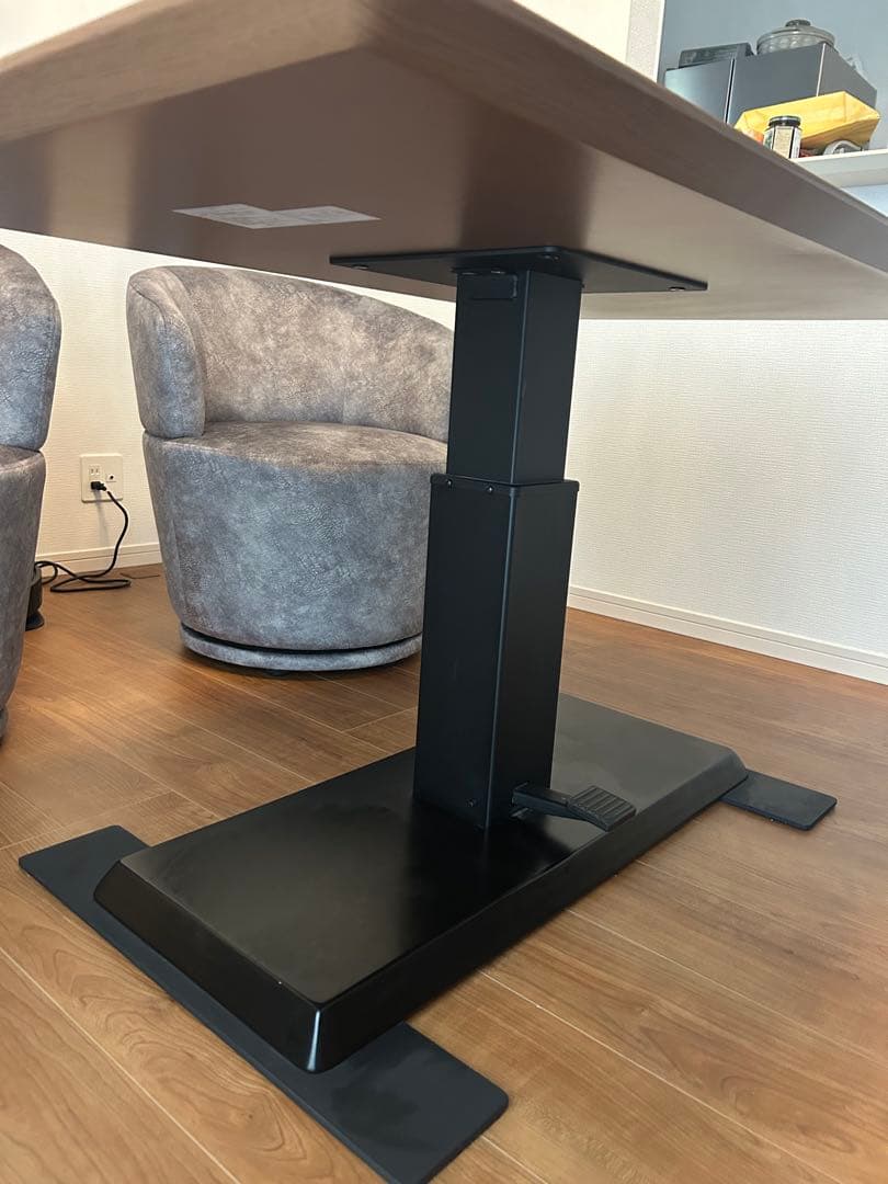 モダン木製テーブル ブラウン 長方形