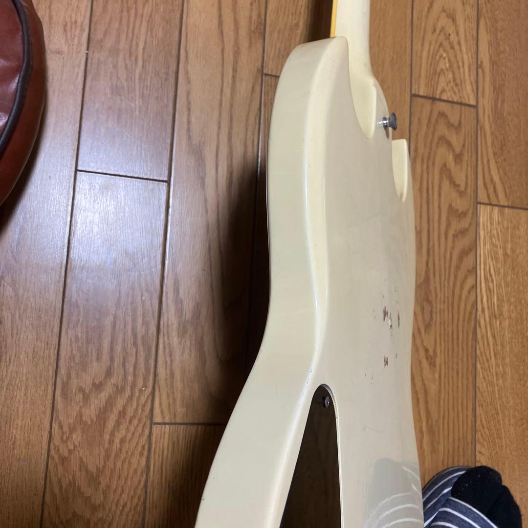 Burny RSG 白　ホワイト　エレキギター　ヴィンテージ