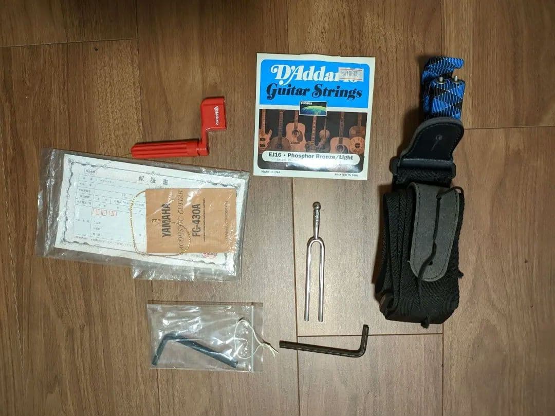 YAMAHA FG-430A アコースティックギター ハードケース＆小物付き