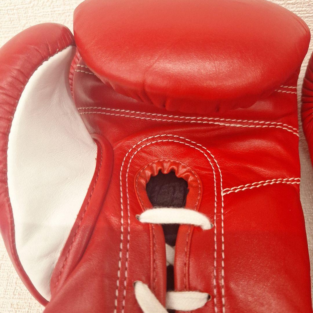 WINDY ボクシンググローブ 10 oz 赤 紐タイプ