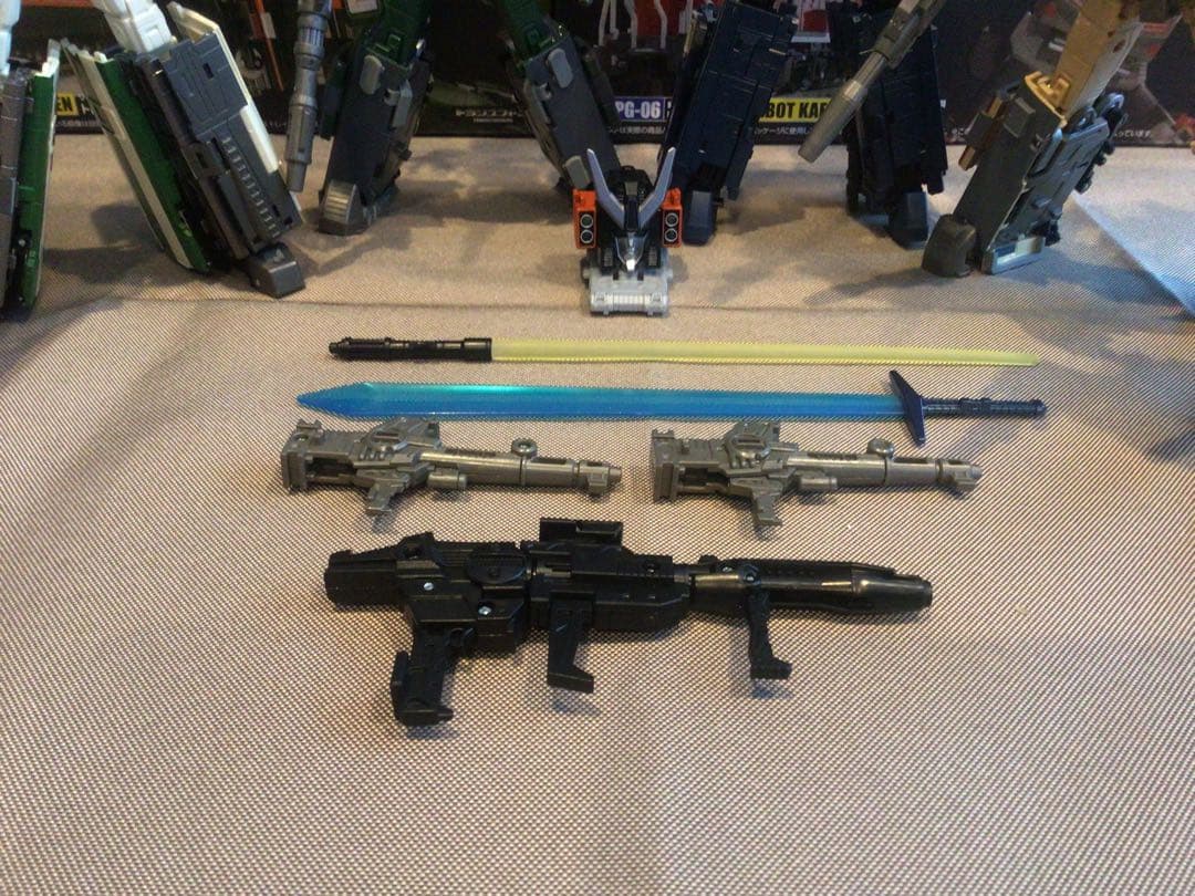 トランスフォーマー　MPG トレインボット　ライデン　6体セット