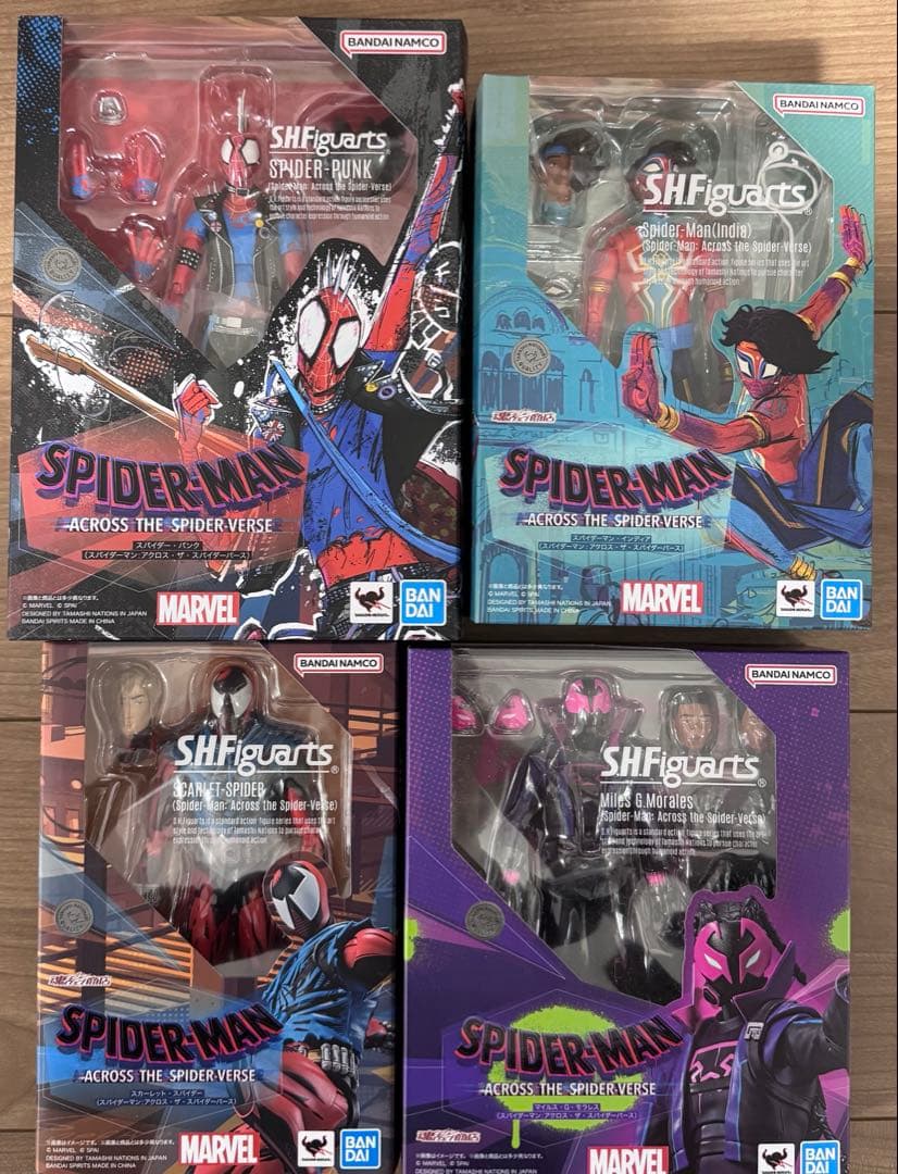 フィギュアーツ　アクロス・ザ・スパイダーバースまとめ売り全12種