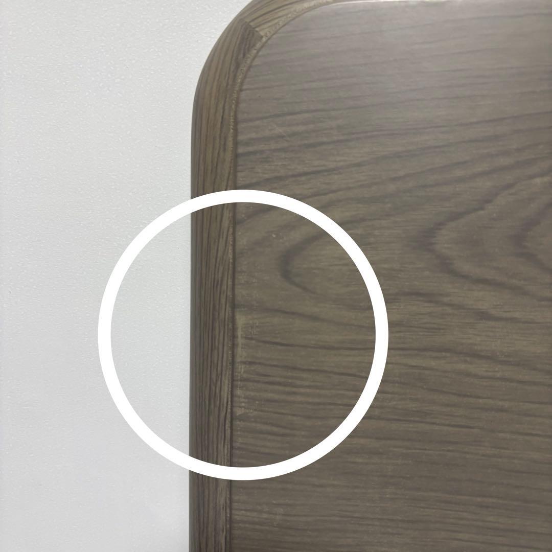 【未使用】こたつ　天板のみ 80cm×120cm アッシュグレー