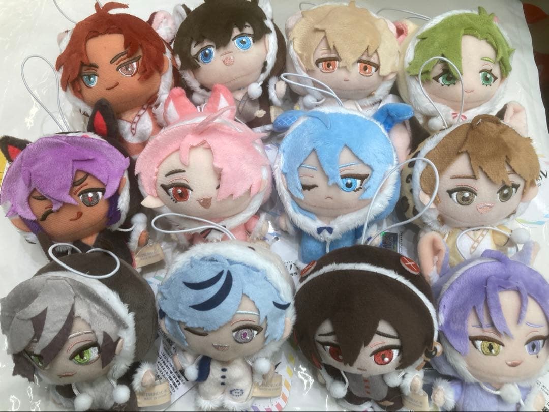 GIGO限定　Nu:カーニバル　ぬカニ　マスコットぬいぐるみ　セット