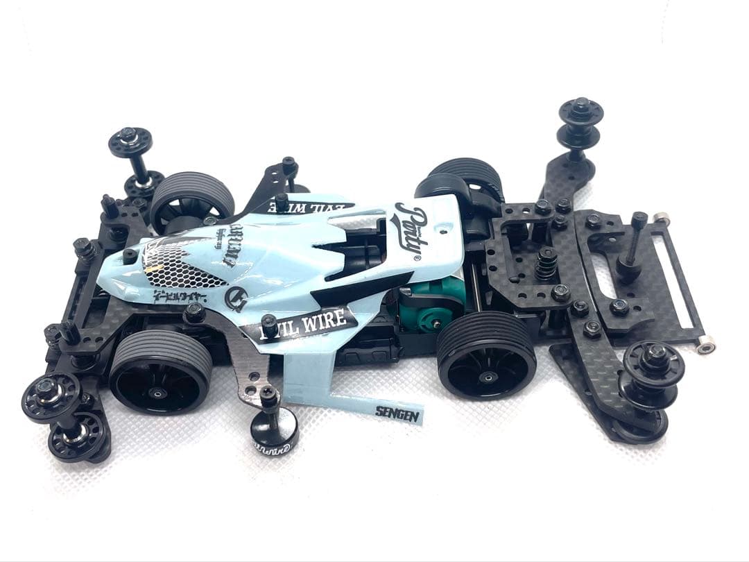 ミニ四駆　完成品　未使用　VZ サンダーショットjrカスタム　コルサグレー