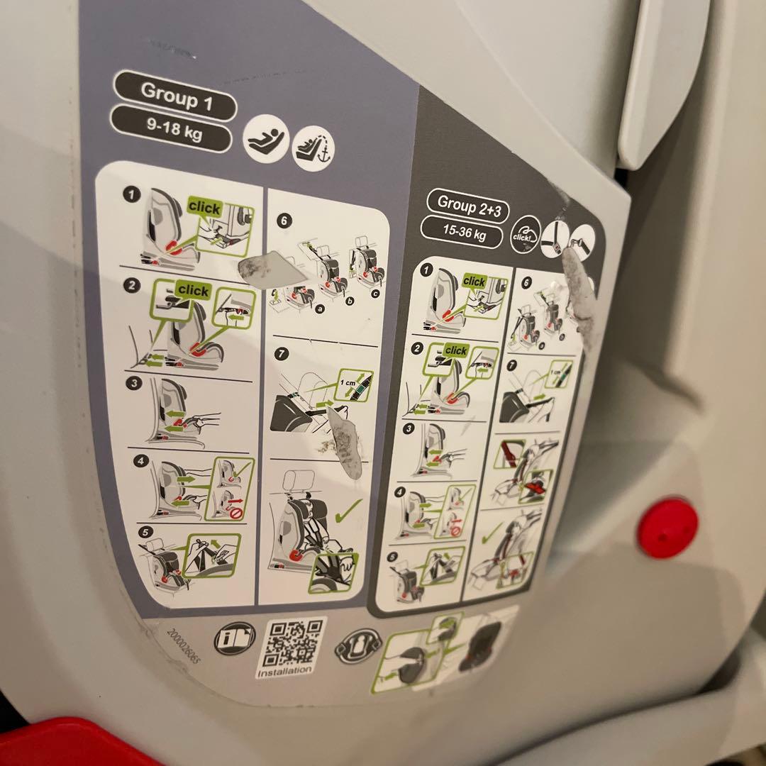 britax römer 車用チャイルドシート 黒