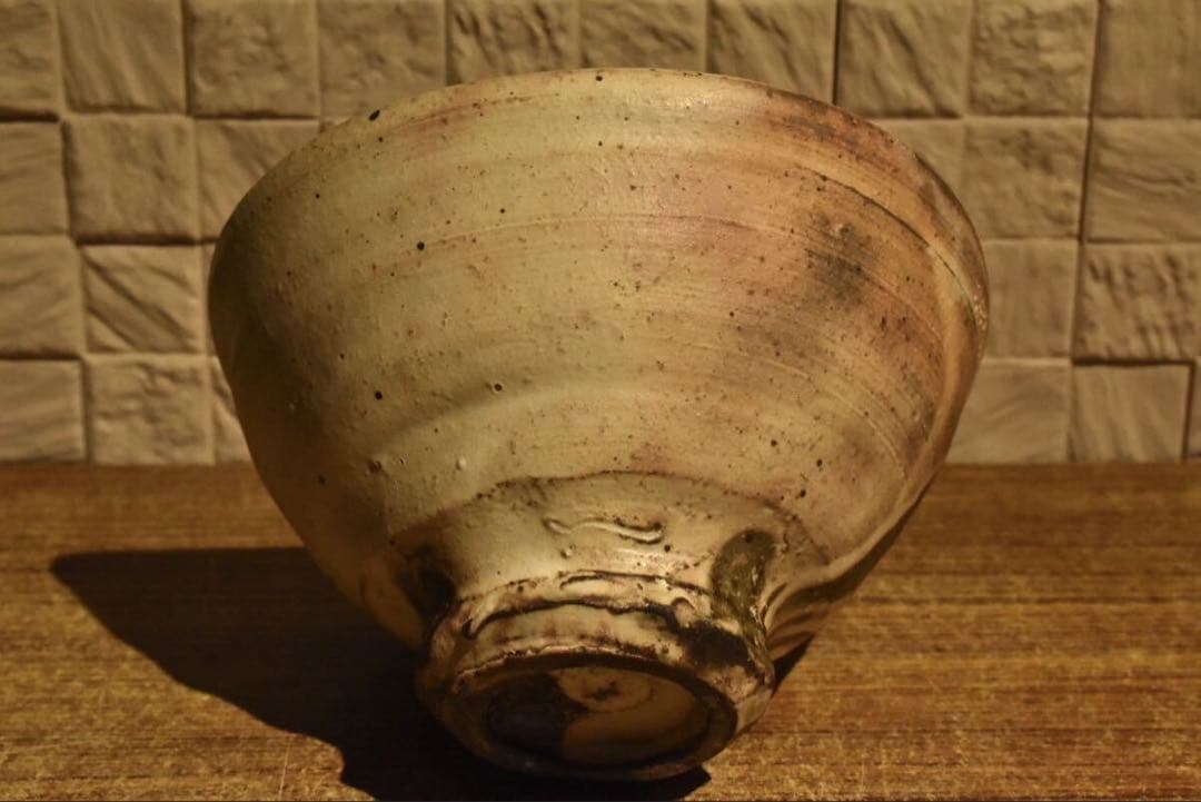 美品★辻村史朗？粉引茶碗高内秀剛黄茶道具裏千家辻村塊山田和山口真人加藤亮太郎