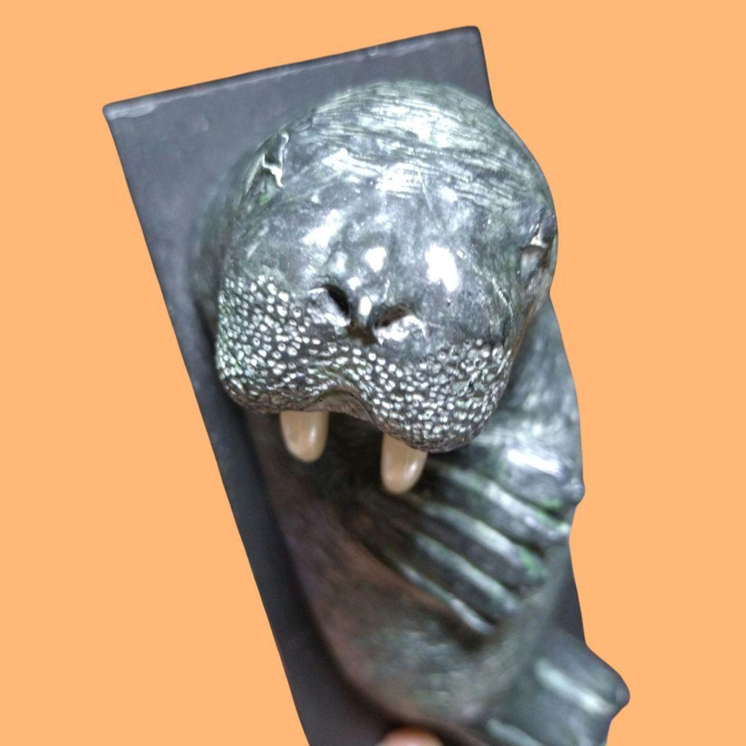 希少　ヴィンテージ　ウルフオリジナル　セイウチ　彫刻　カナダ製　海外工芸品