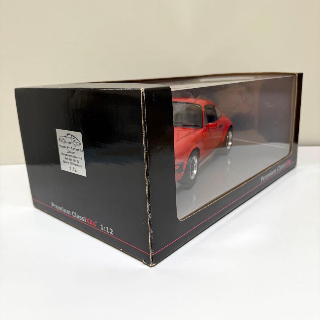1/12 ポルシェ　911　カレラ　 3.2 クーペ　レッド　ドア開閉