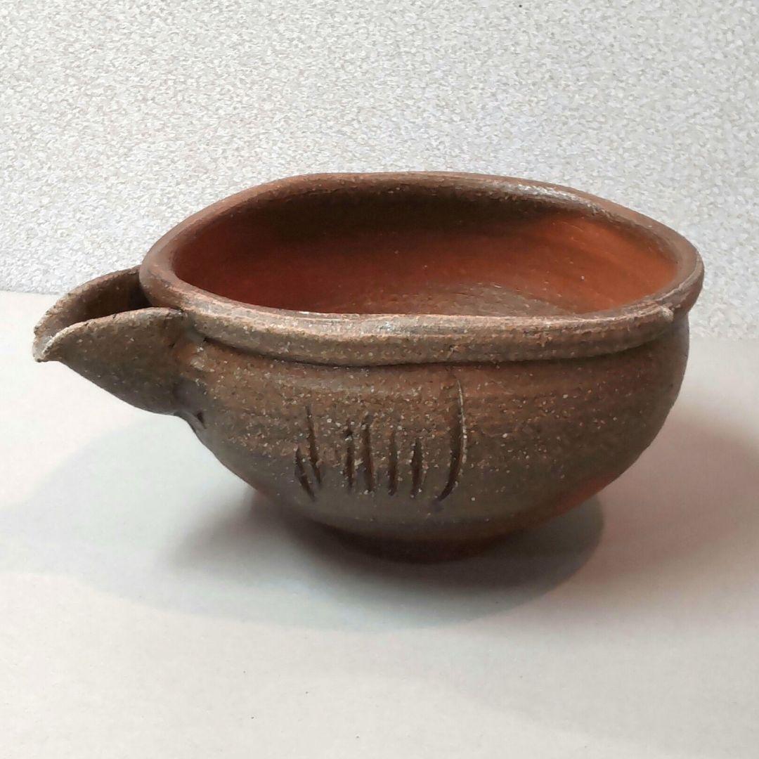 (711Z361)陶芸 水次 水指 酒器 徳利 茶道具 片口