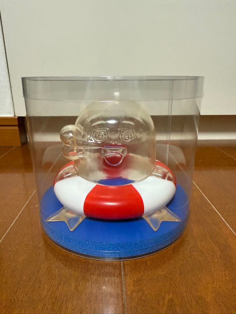 イルカのイルカくん　ソフビ　フィギュア　スケルトン