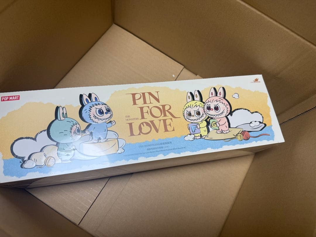 ラブブ PIN FOR LOVEアソートボックス(A-M) 黄 シュリンク付き