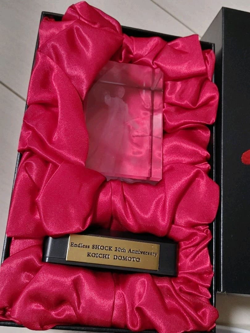 EndlessSHOCK20周年記念クリスタル 堂本光一グッズセットナイツテイル