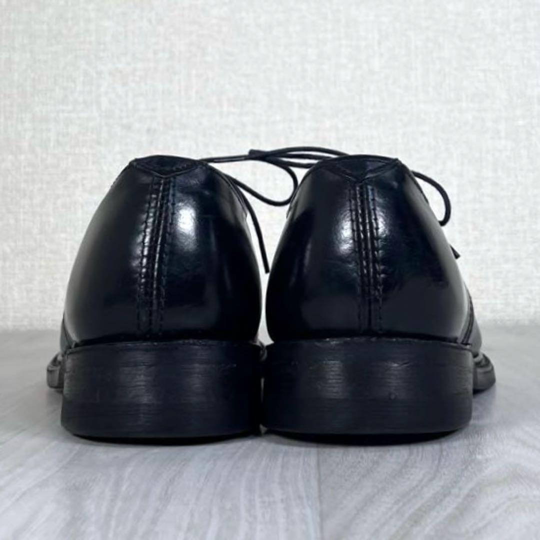 【美品】民間/ミリタリー　サービスシューズ　革靴　スチールトゥ　PT83　80s