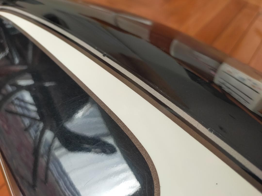 Yamaha ヤマハ　sr400 500タンク ブラック/ホワイト