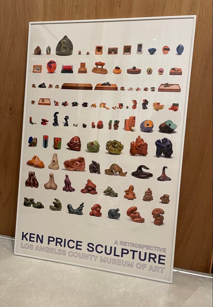 KEN PRICE SCULPTURE 彫刻アートポスター