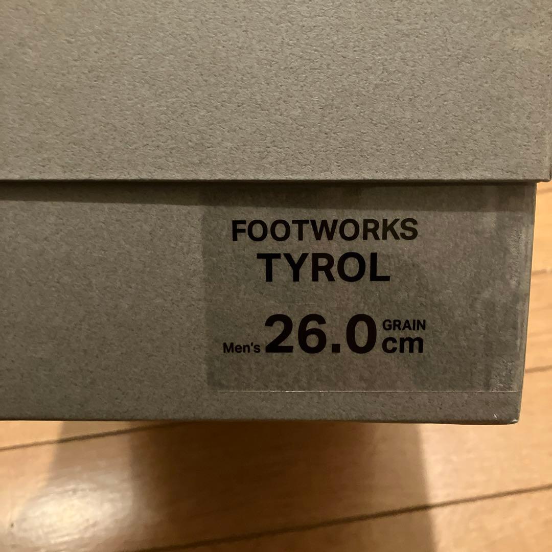 靴 Footworks Tyrol shoes in grain leather