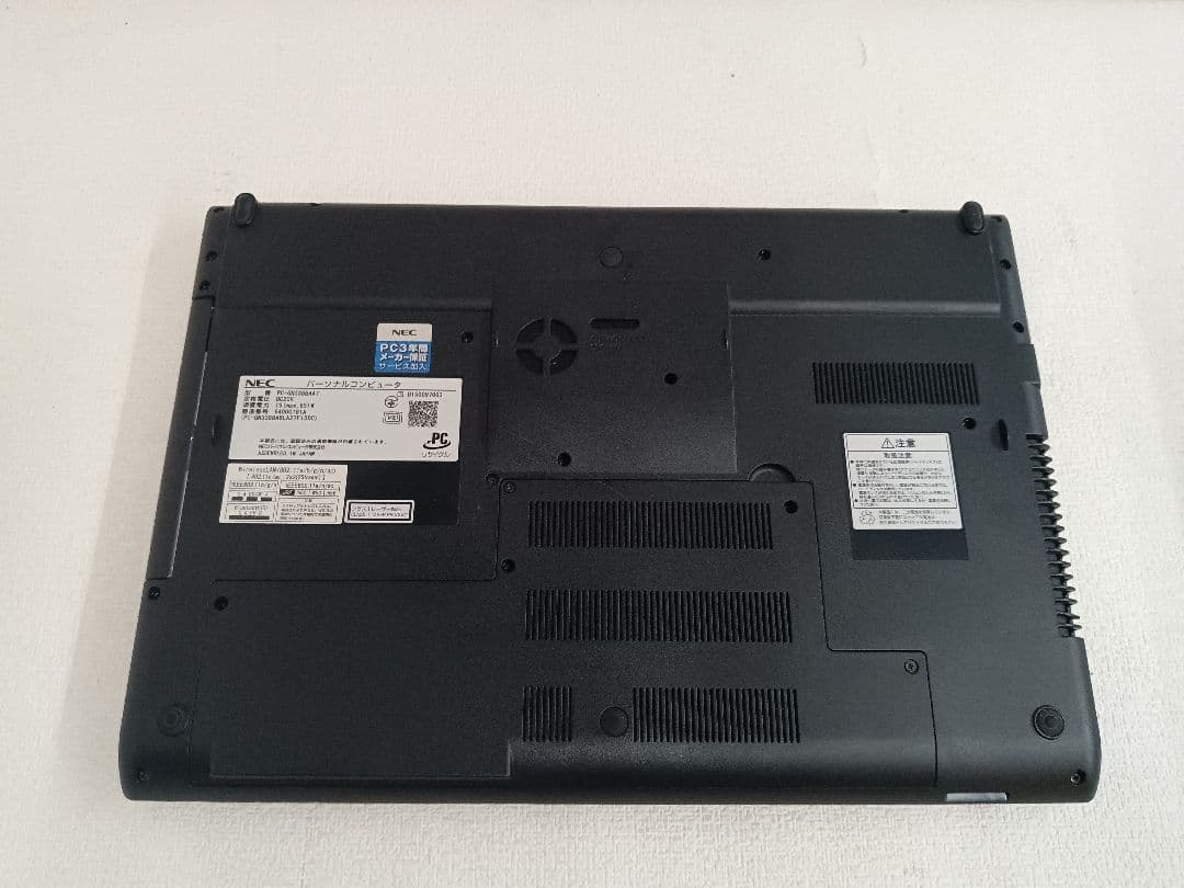 ✂NEC PC-GN338BAA7 ストレージ無　特価 16GB