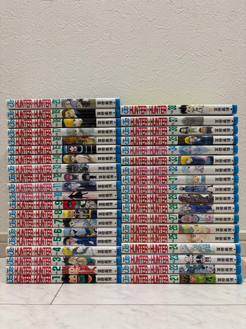 ☆最安☆送料無料☆全38巻☆ハンターハンター☆ 冨樫義博 HUNTER全巻セット