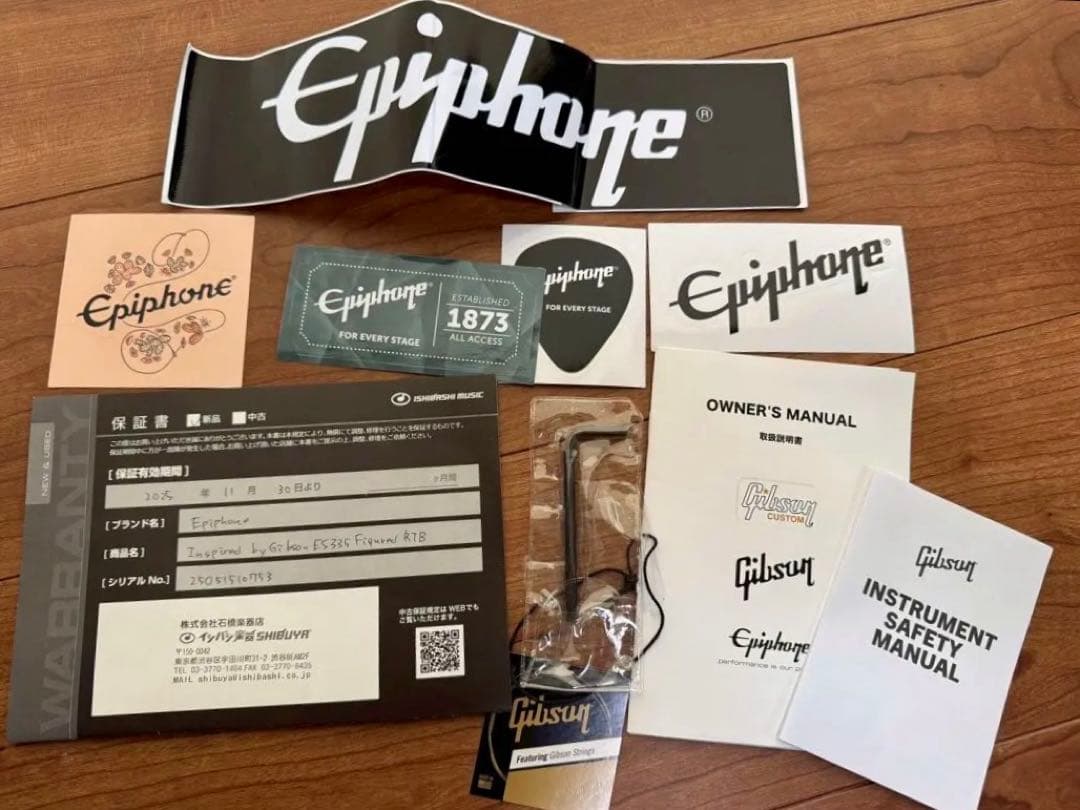 B*y様 【新品未使用】Epiphone ES-335 Figured IG エ
