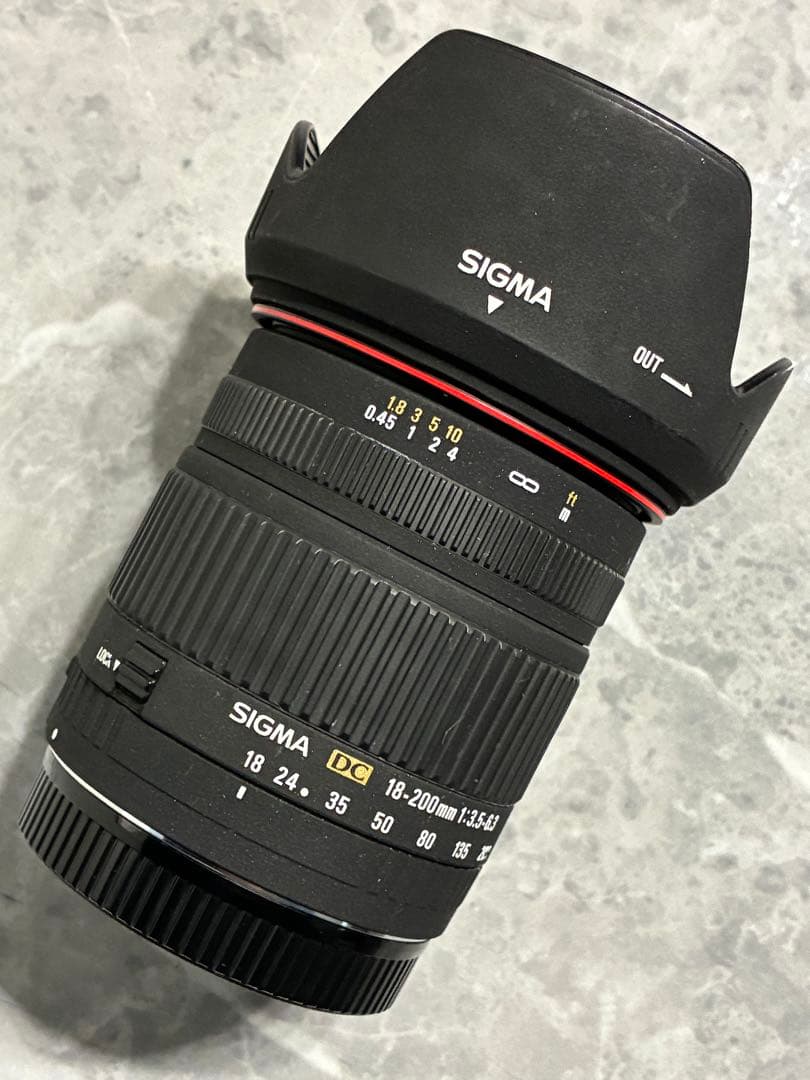 ⭐️美品⭐️シグマ SIGMA 18-200mm F3.5-6.3 DC キャノン用