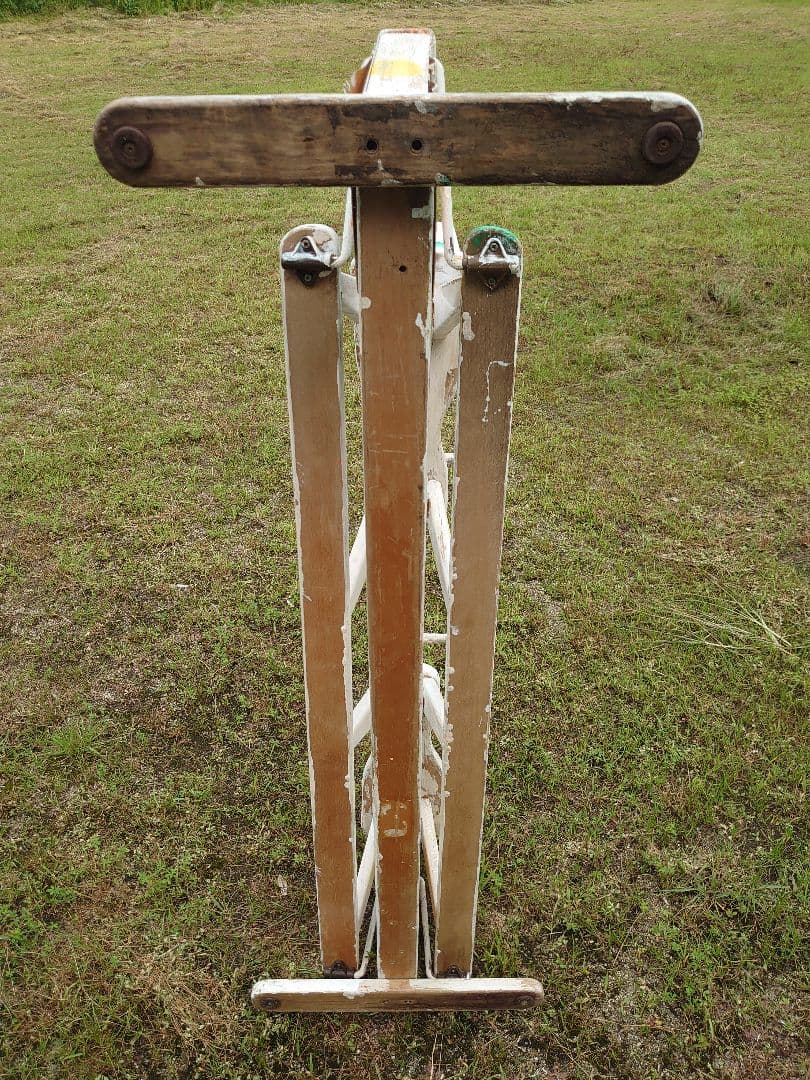 シーソー　木馬　水玉　オブジェ　アンティーク家具