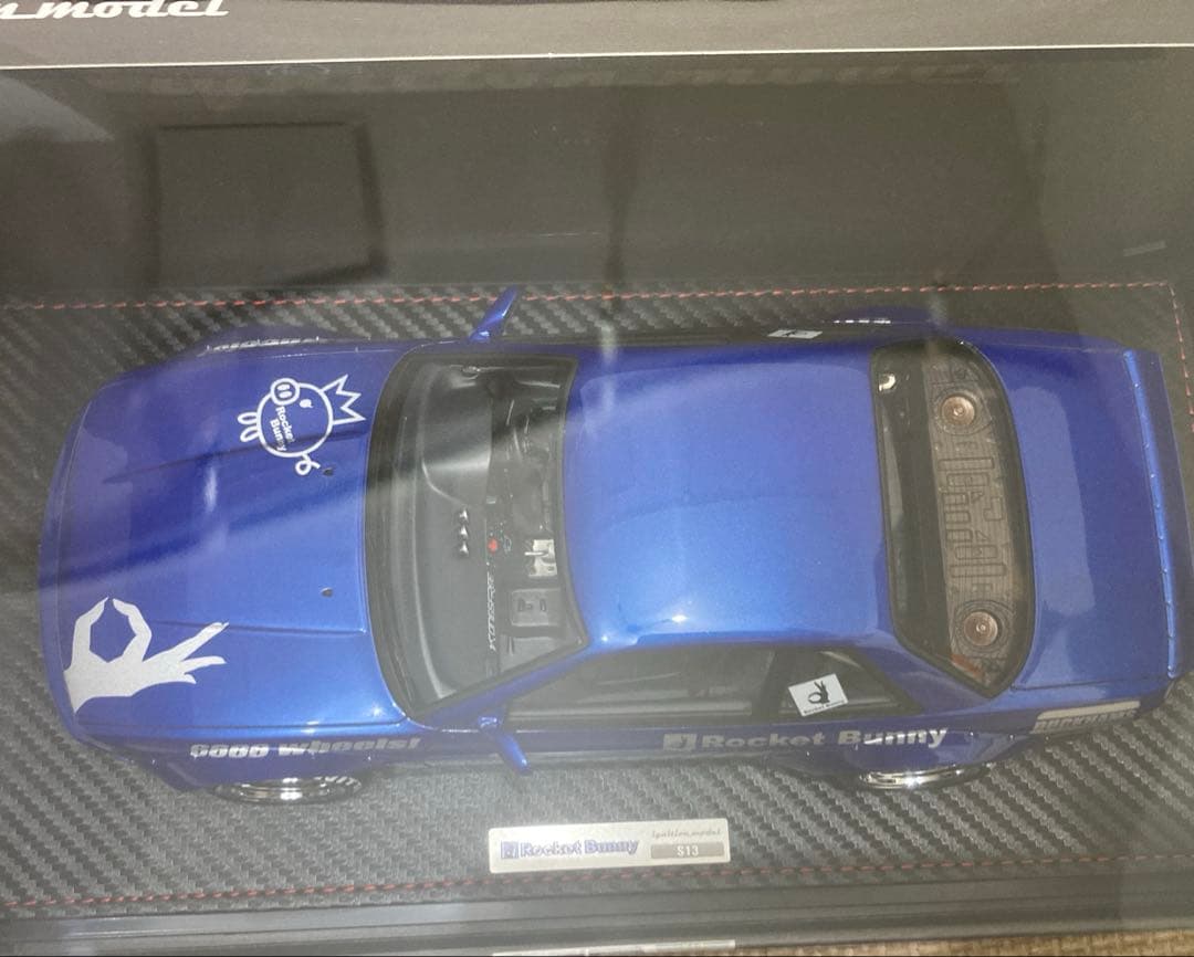 専用　イグニッションモデル　1/18 ロケバニ　S13シルビア