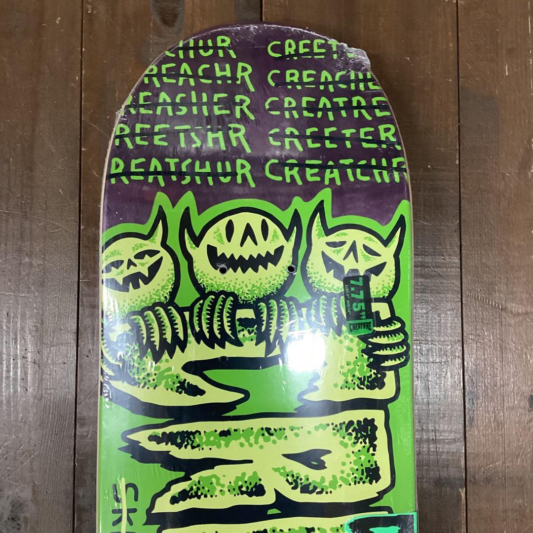 新品　CREATURE　デッキ　スケボー　スケートボード　7.75　クリーチャー
