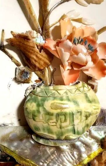 貝細工 アート作品