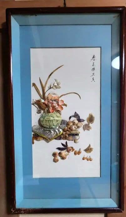 貝細工 アート作品