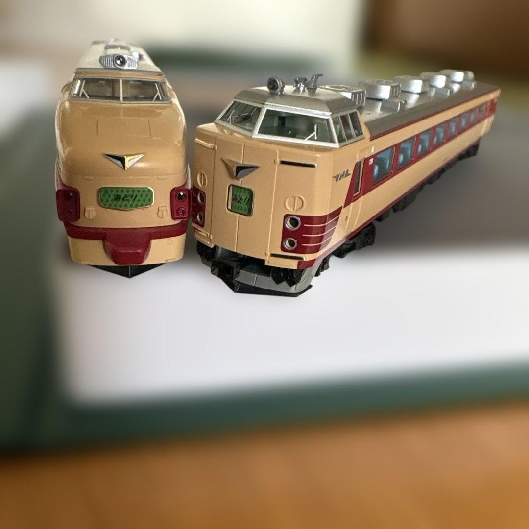 【希少】KATO 485系 特急「みどり」 4両セット④連結用カプラー交換済み