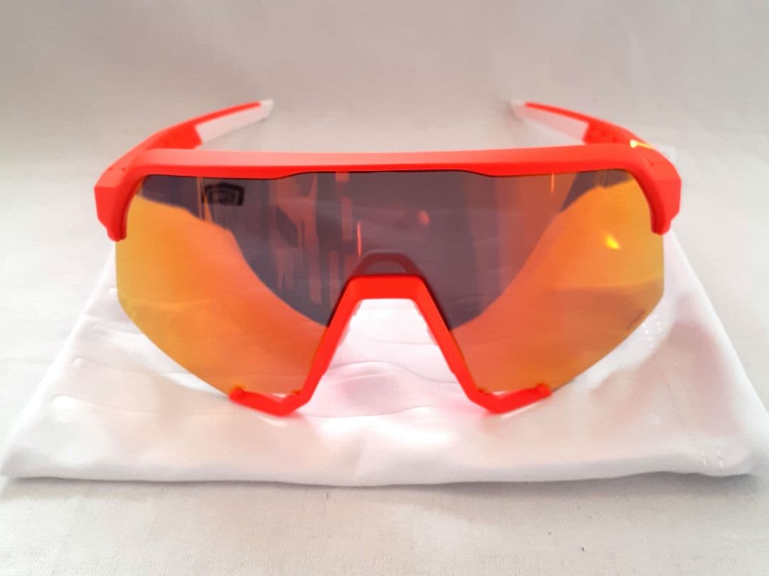 現行モデル 100% S3 ネオンオレンジ ワンハンドレッド サングラス