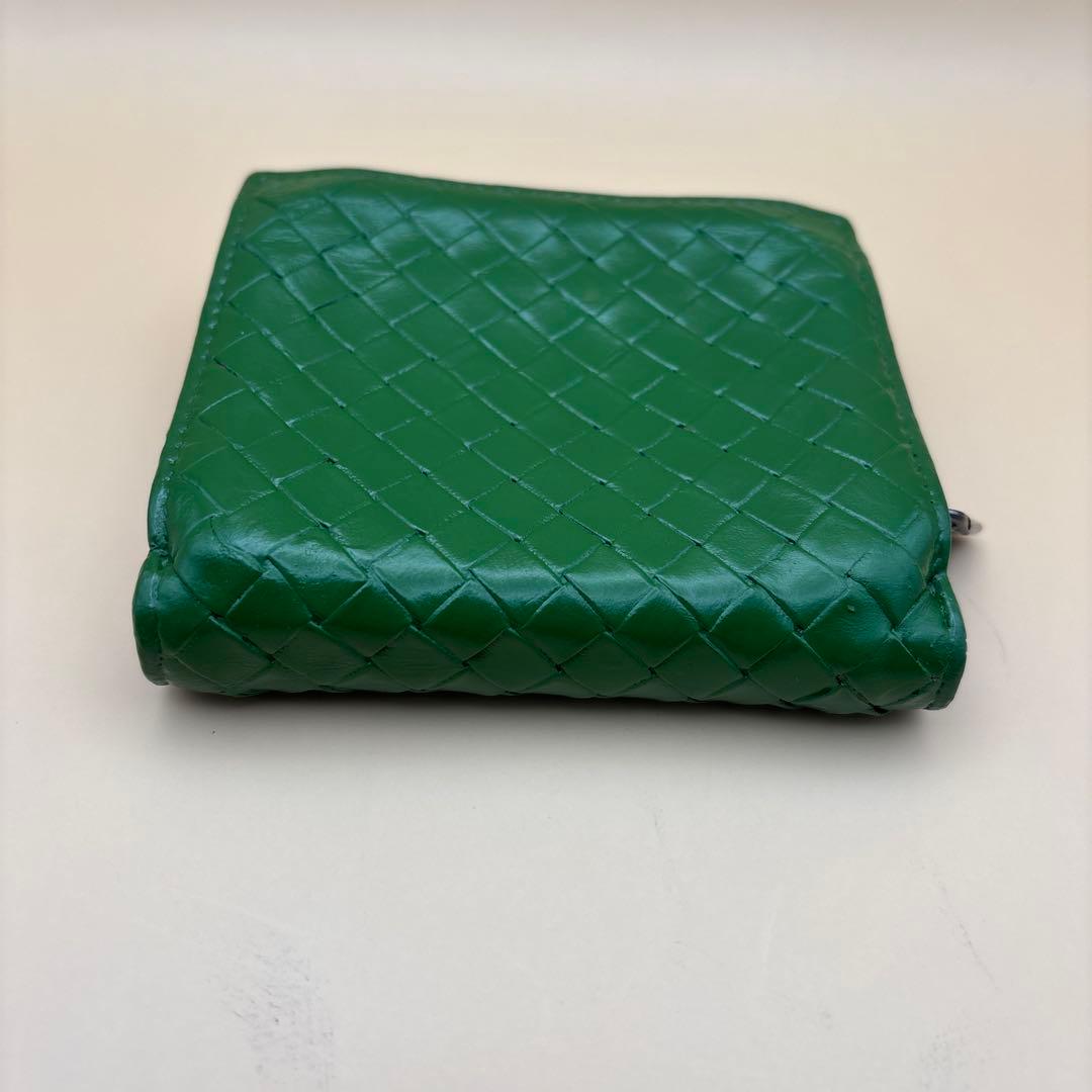 ◆正規品◆ボッティガヴェネタイントレチャート 二つ折りサイフとオマケキーケース付