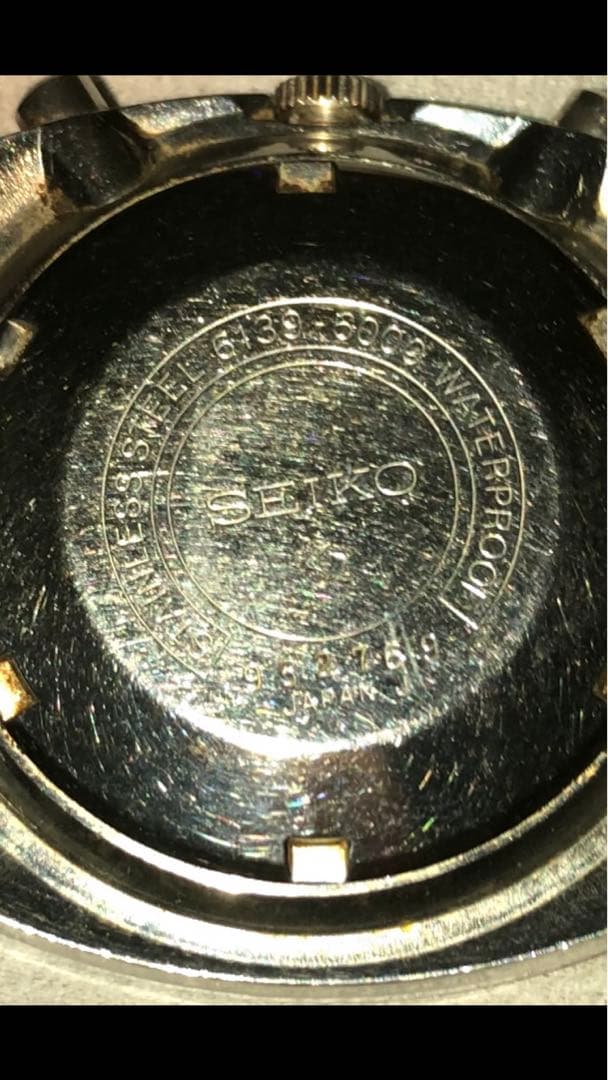 SEIKO 自動巻き時計 クロノグラフ