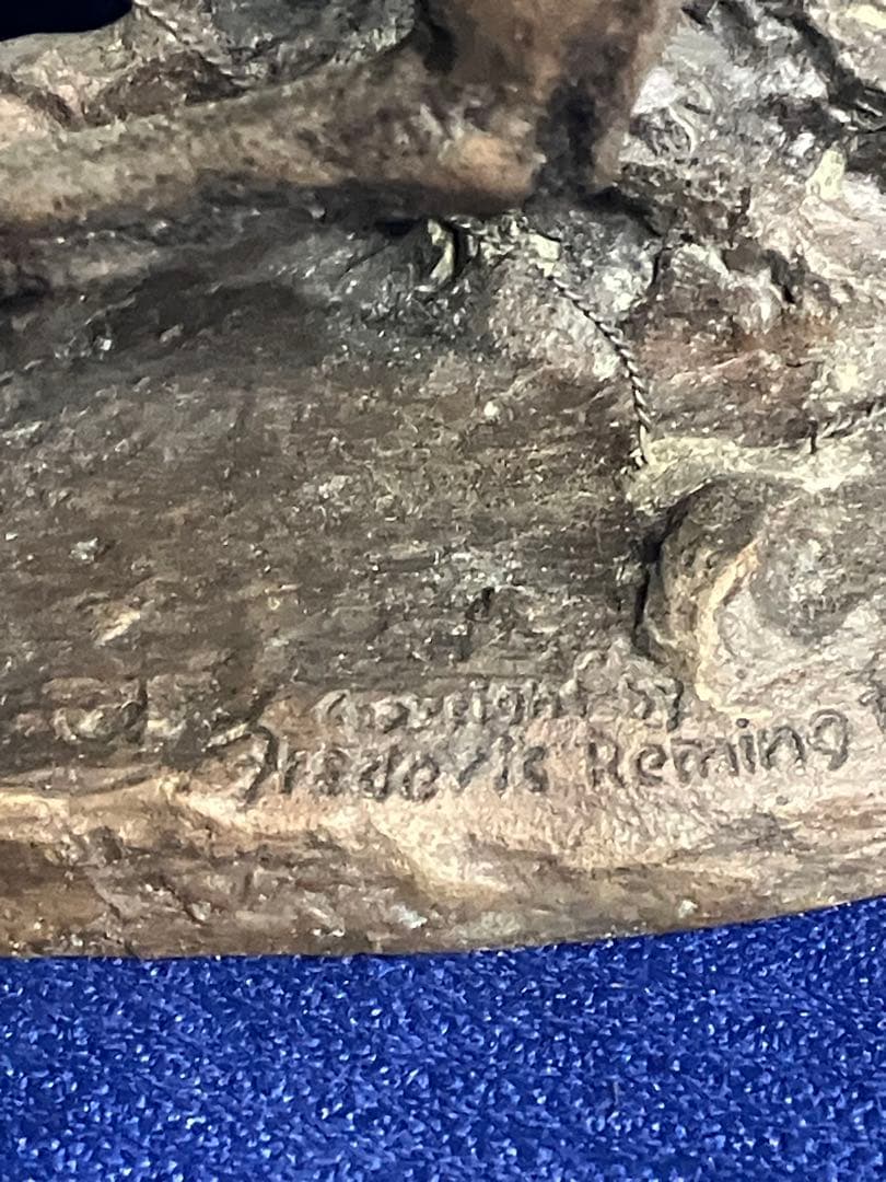 The Cheyenne 騎馬像 フレデリックレミントン