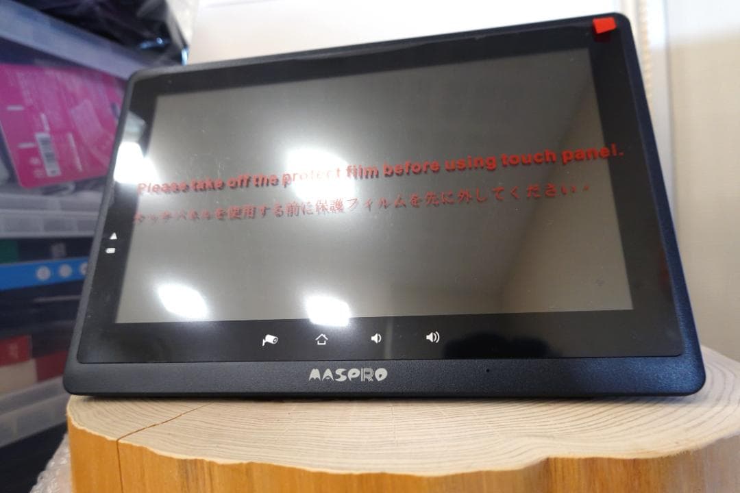 【未使用】WHC10ML マスプロ MASPRO モニター＆ワイヤレスリコール済