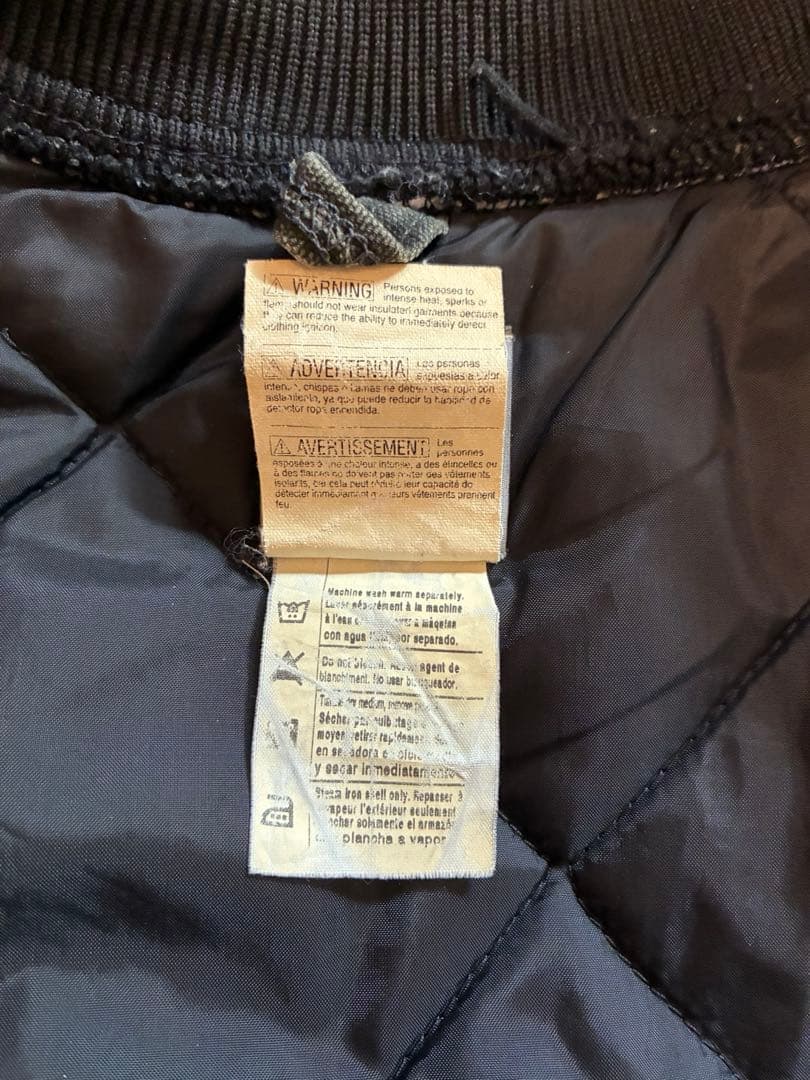 USA製 スミクロ　Carhartt カーハート ダックベスト