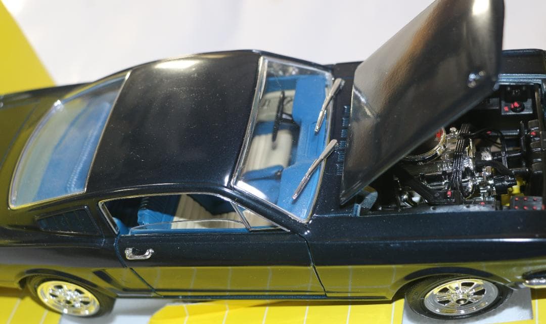 貴重　JOUEFエボリューション製 フォード・ムスタング350GT　紺１／１８