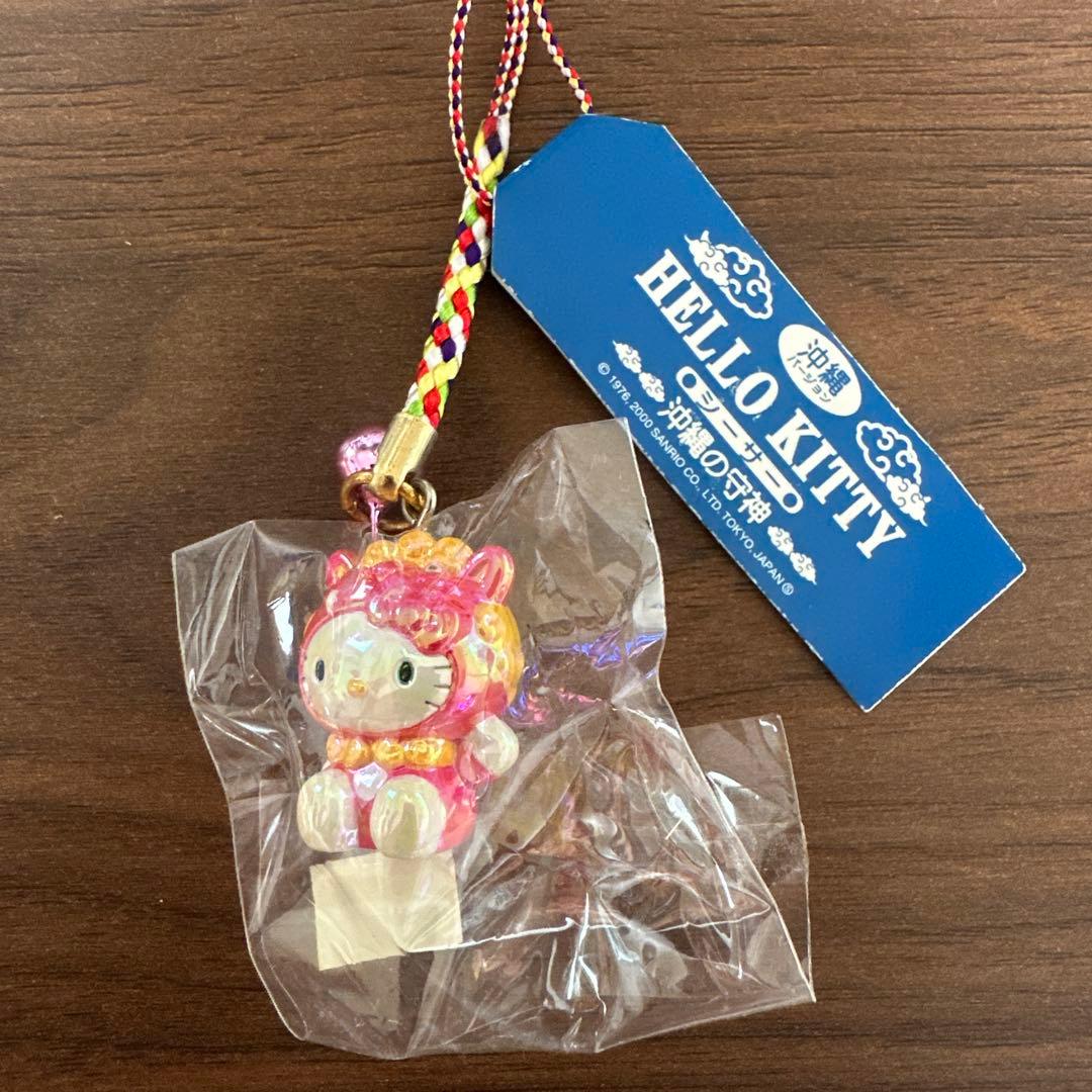 【新品未使用】地域限定 キティ ストラップ 6個セット