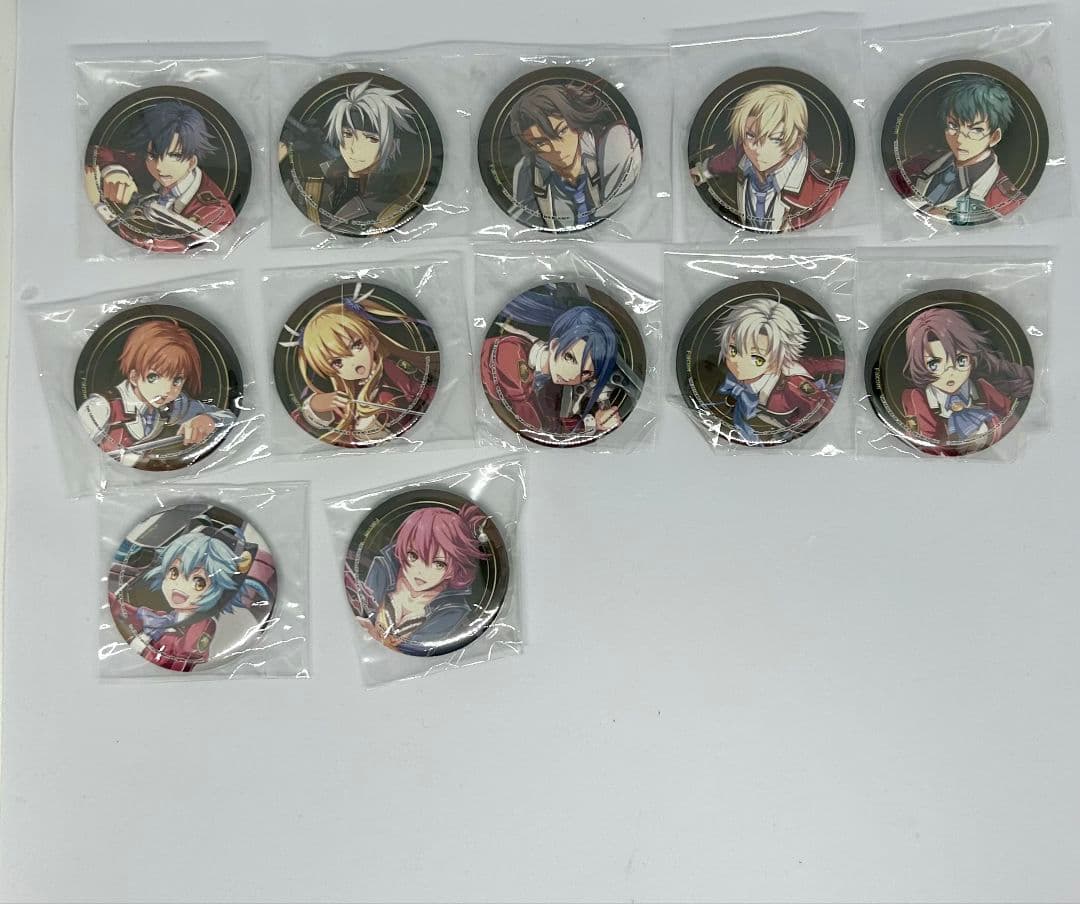 閃の軌跡10周年記念ガラガラくじ　缶バッジ　12個 コンプリートセット【非売品】