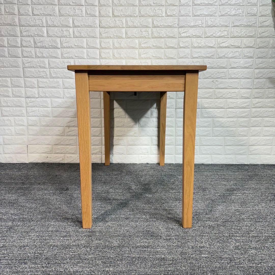 MUJI 無印良品 木製デスク オーク材 天然木 机 テーブル 家具 A034