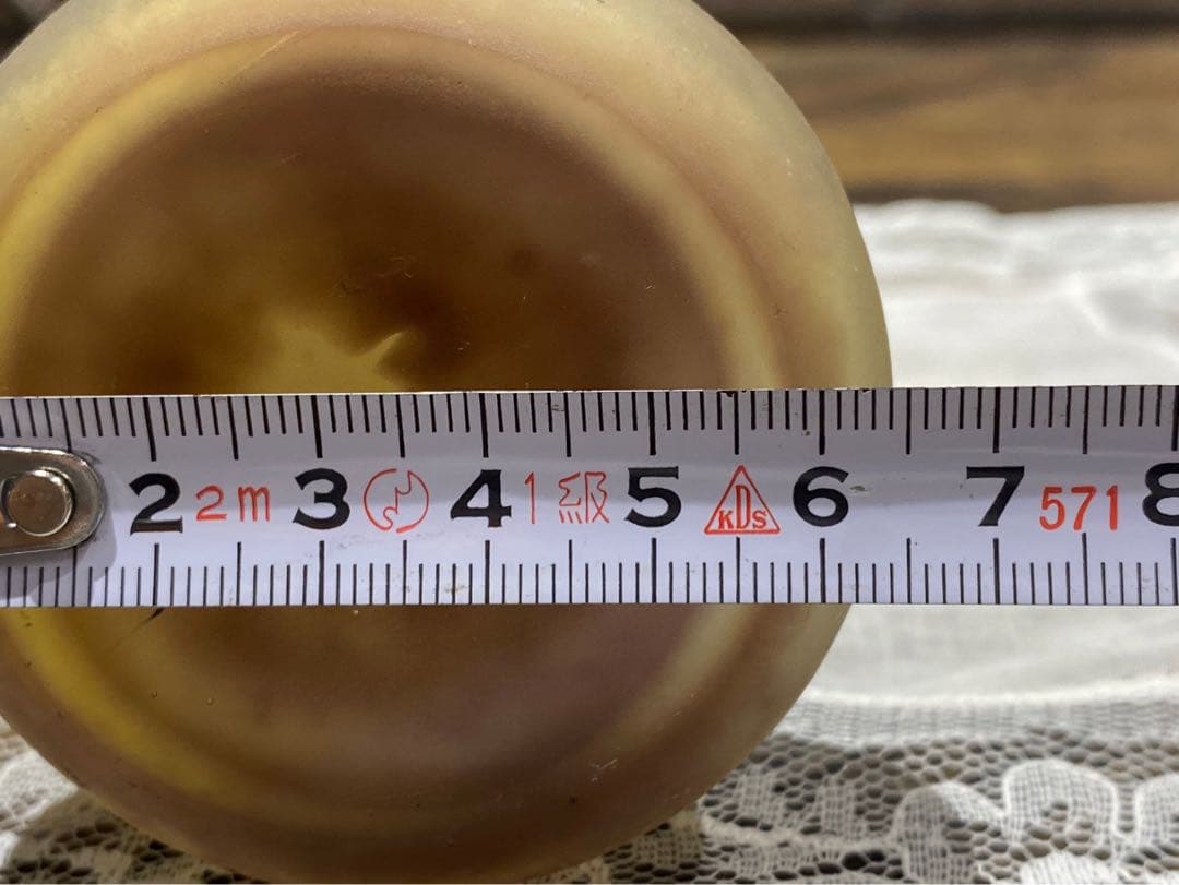 エミール•ガレ 一輪挿し 美術品 ホクシャ文 鶴首型 花瓶 アンティーク