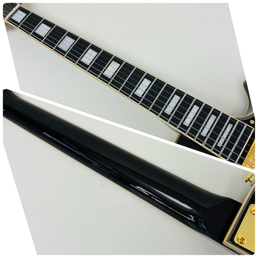 【美品】BUSKER'S BLC30 レスポールカスタムタイプ ブラック