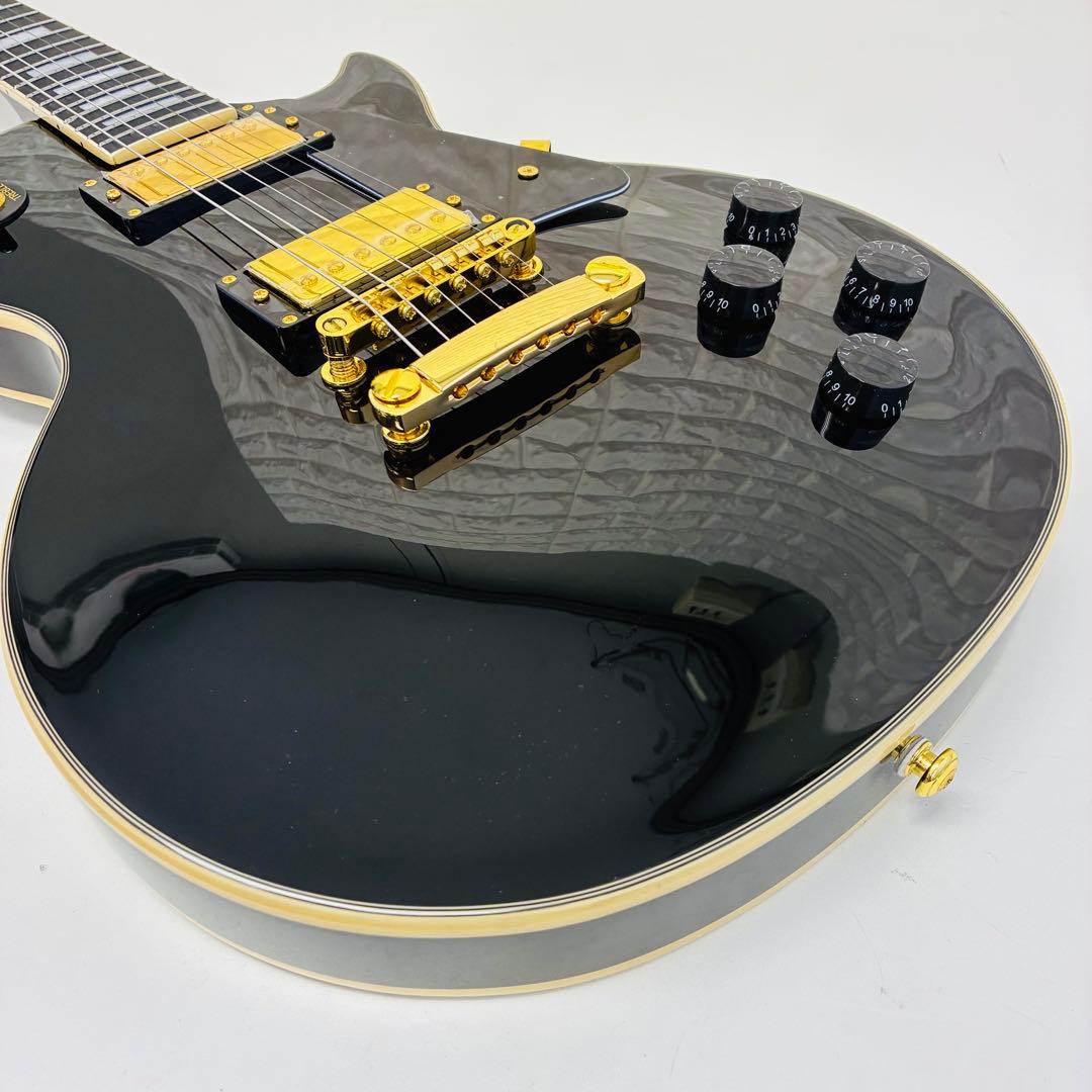 【美品】BUSKER'S BLC30 レスポールカスタムタイプ ブラック