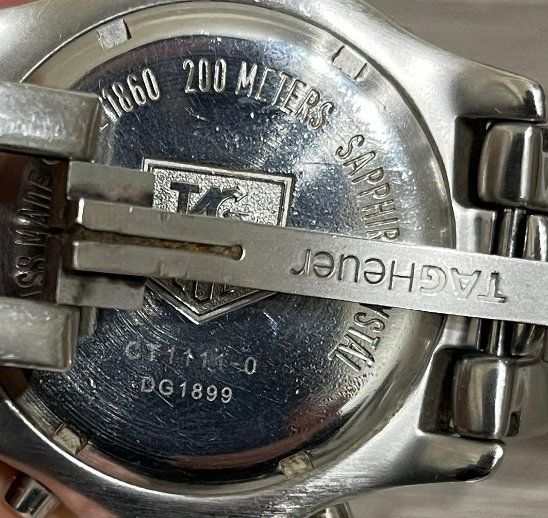 TAG Heuer（タグホイヤー）CT1111-0 クロノグラフ腕時計