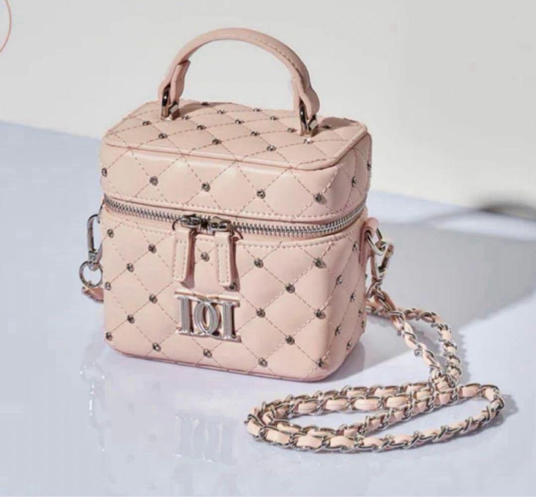 Darich キルティングビジュースクエアミニバッグ PNK ピンク　ダーリッチ