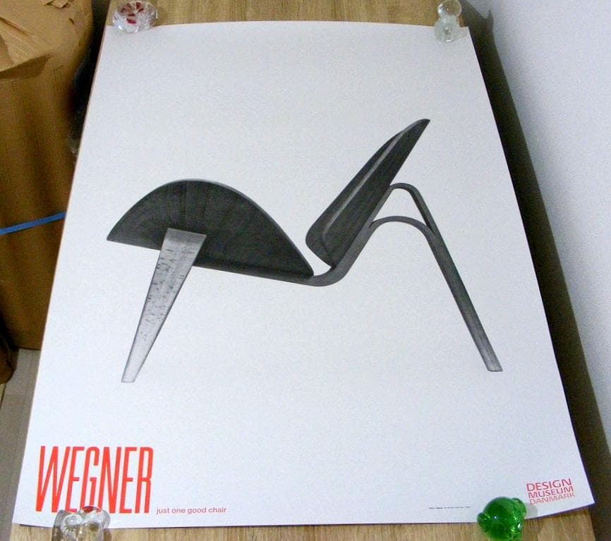 Hans J. Wegner Design Museum 2014年ポスター