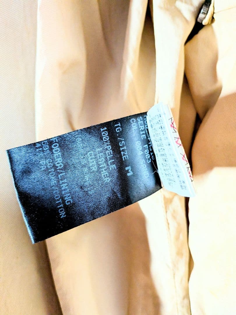 FAKTOR　ファクター レザージャケット イタリア製　本革製　Mサイズ