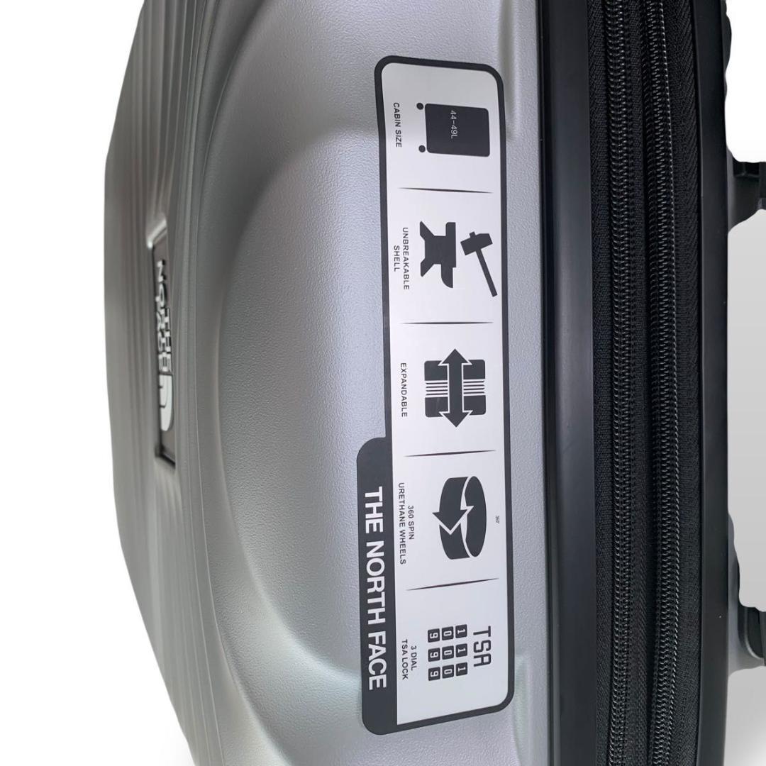 新品 ノースフェイス スーツケース 機内持ち込み 20インチ 約35L シルバー